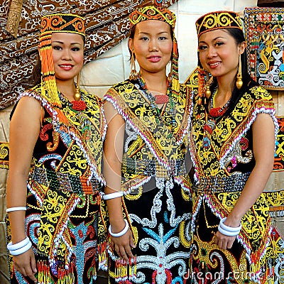 Iban People Editorial Stock Photo - Image: 61210343