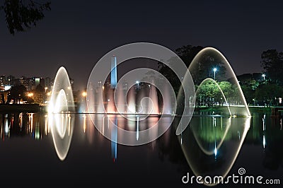 Ibirapuera park, sao paulo , Brazil Editorial Stock Photo