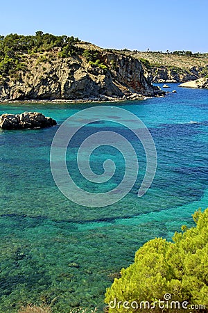 Ibiza Island Stock Photo