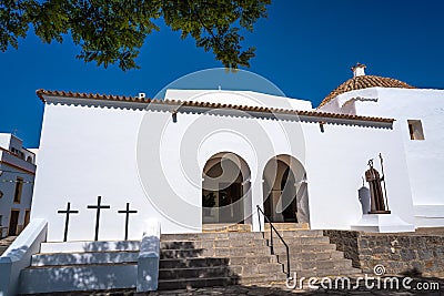 Ibiza Sant Joan de Labritja in Balearic Island Stock Photo