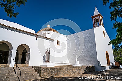 Ibiza Sant Joan de Labritja in Balearic Island Stock Photo