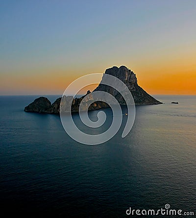 Ibiza Sunset Stock Photo