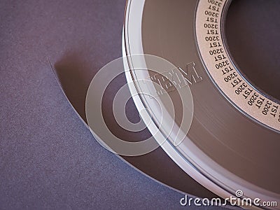 IBM reel tape Editorial Stock Photo
