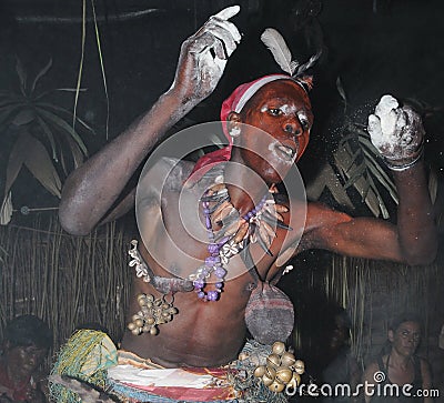 Iboga ritual, Bwiti, Gabon Editorial Stock Photo