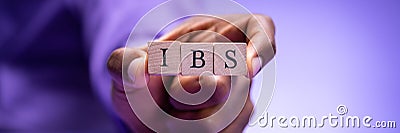 IBS Irritable Bowel Syndrome Disease Stock Photo