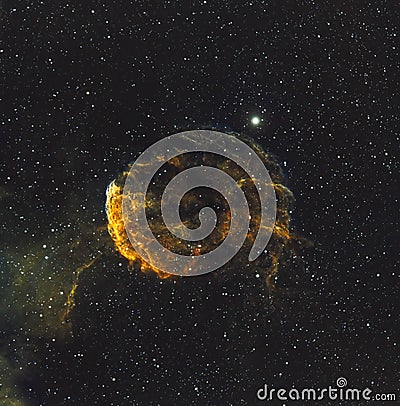 IC 443 (Jellyfish Nebula) Stock Photo