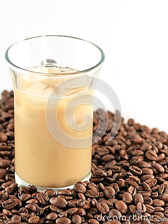 Ice coffee Stock Photo