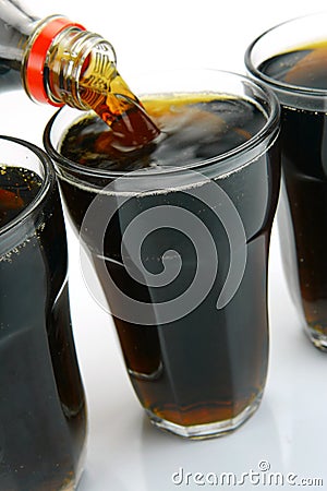 Ice Cold Cola Stock Photo