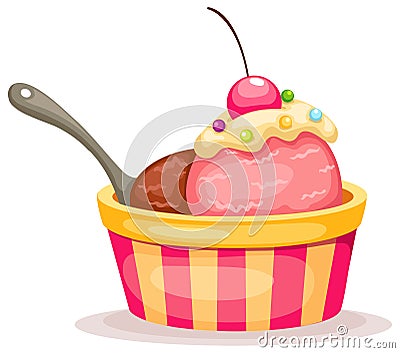 ice cream Vector Illustration