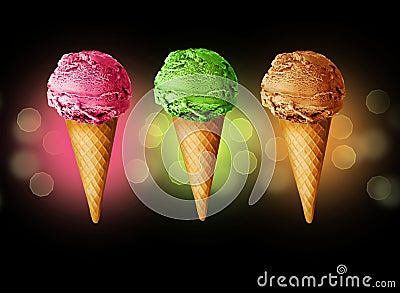 Ice Cream Stock Photo