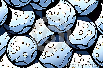 Ice cream balls background Stock Photo