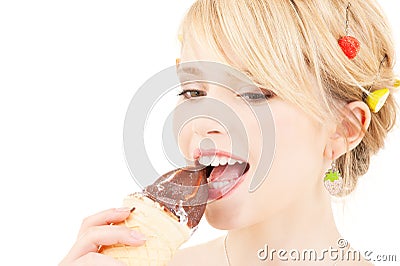 Ice cream Stock Photo