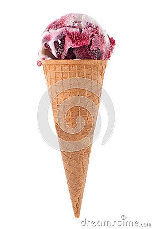 Ice cream cone Stock Photo