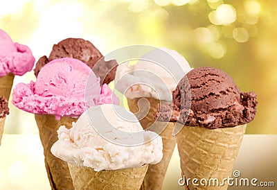 Ice cream Stock Photo