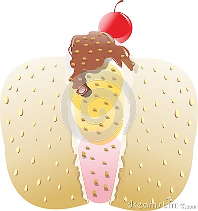 ice-cream Cartoon Illustration