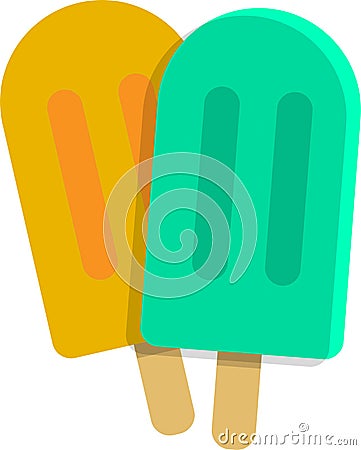 Ice Cream Illustration Vector Illustration