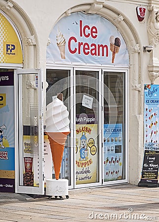 Ice Cream Editorial Stock Photo