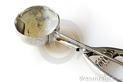 Ice Cream Scoop Stock Photo