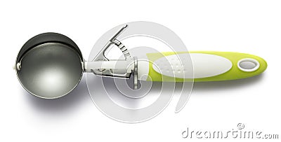 Ice cream scoop Stock Photo