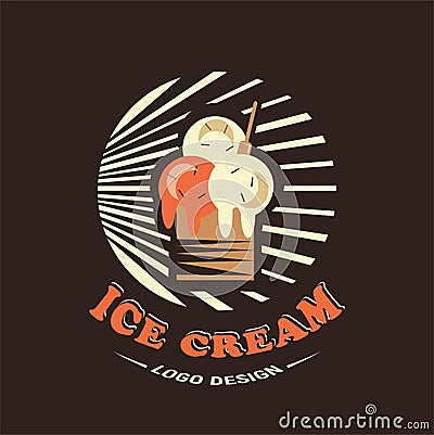 Ice cream Vector Illustration