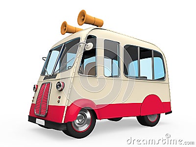 Ice Cream Truck Stock Photo