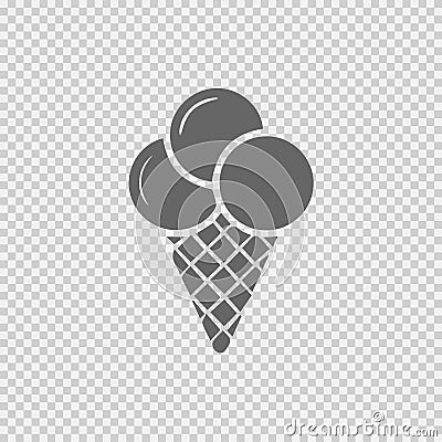 Ice cream vector icon esp 10 Vector Illustration