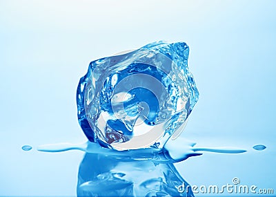 Ice cube Stock Photo