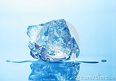 Ice cube Stock Photo