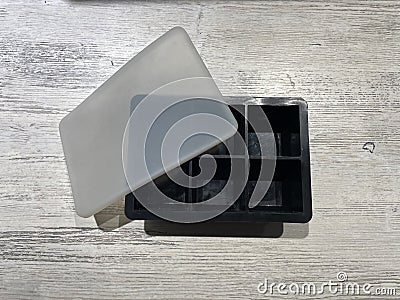 Ice Cube Trays Large Size Silicone Square Ice Cube Molds for making Ice Amazon Silicon Ice Tray Stock Photo