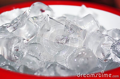 Ice cubes Stock Photo