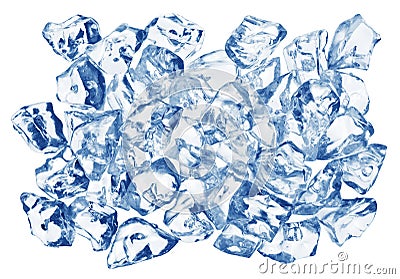 Ice Cubes Stock Photo