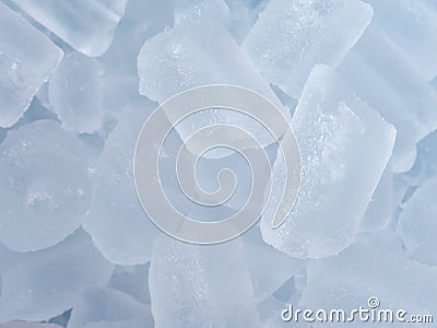 Ice cubes on background Stock Photo