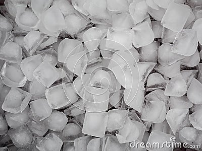 Ice cubes Stock Photo