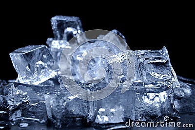 Ice Cubes Stock Photo