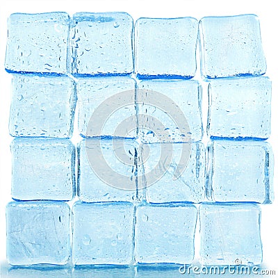 Ice cubes Stock Photo