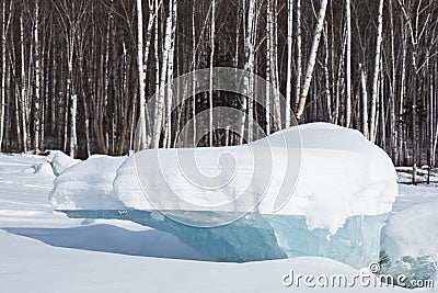 Ice figure Stock Photo