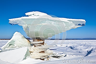 Ice figure Stock Photo