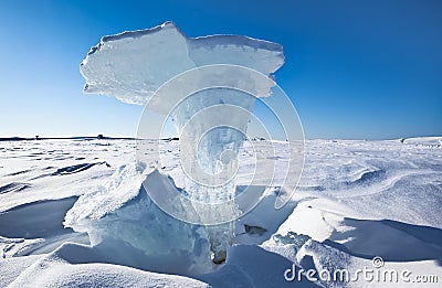 Ice figure Stock Photo