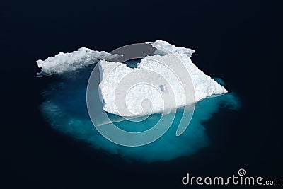 Ice floe Stock Photo