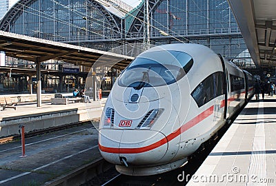 ICE Hispeed train Editorial Stock Photo