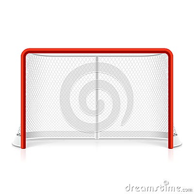 Ice hockey net Vector Illustration