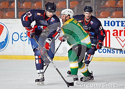 Ice hockey players Editorial Stock Photo