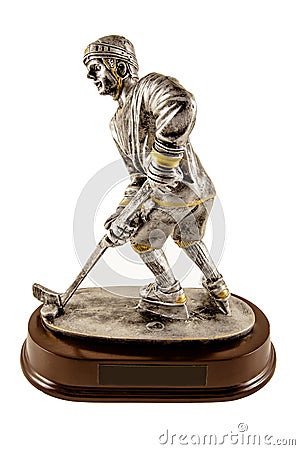 Ice Hockey Trophy Stock Photo