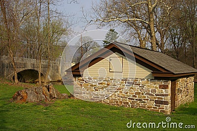 Ice House Stock Photo