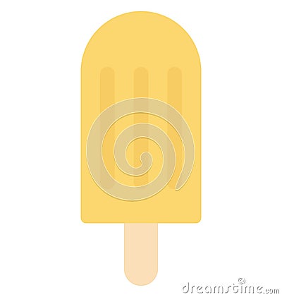 ice pop isolated vector icon which can be easily edit or modified Stock Photo