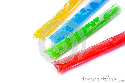 Ice pops Stock Photo