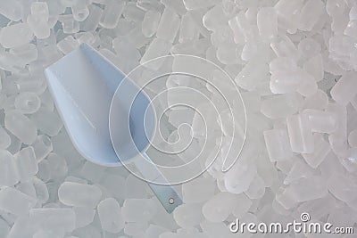 Ice tube Stock Photo