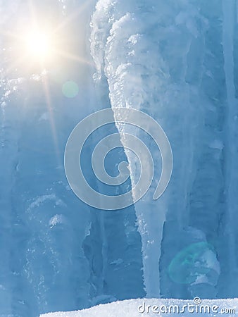 Iceberg ice water frozen Stock Photo