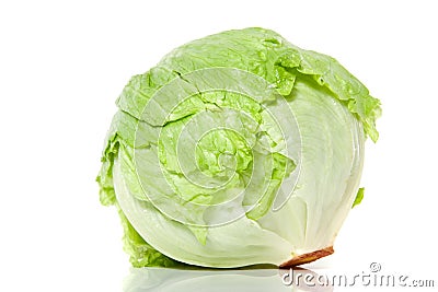 Iceberg lettuce Stock Photo