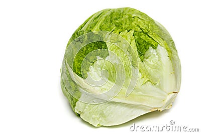 Iceberg Lettuce Stock Photo